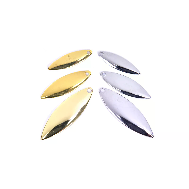Fishing Lure Blade Bait - 50 lames de spinner Willow à