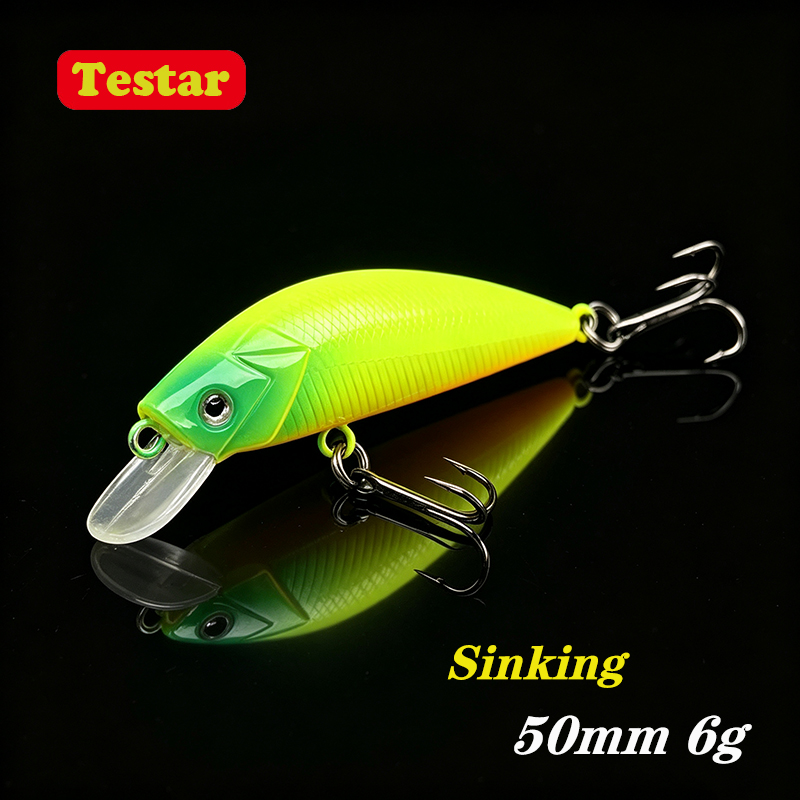 Fishing Lure Jerkbait - Testar 50mm 6g Leurre Minnow Coulant