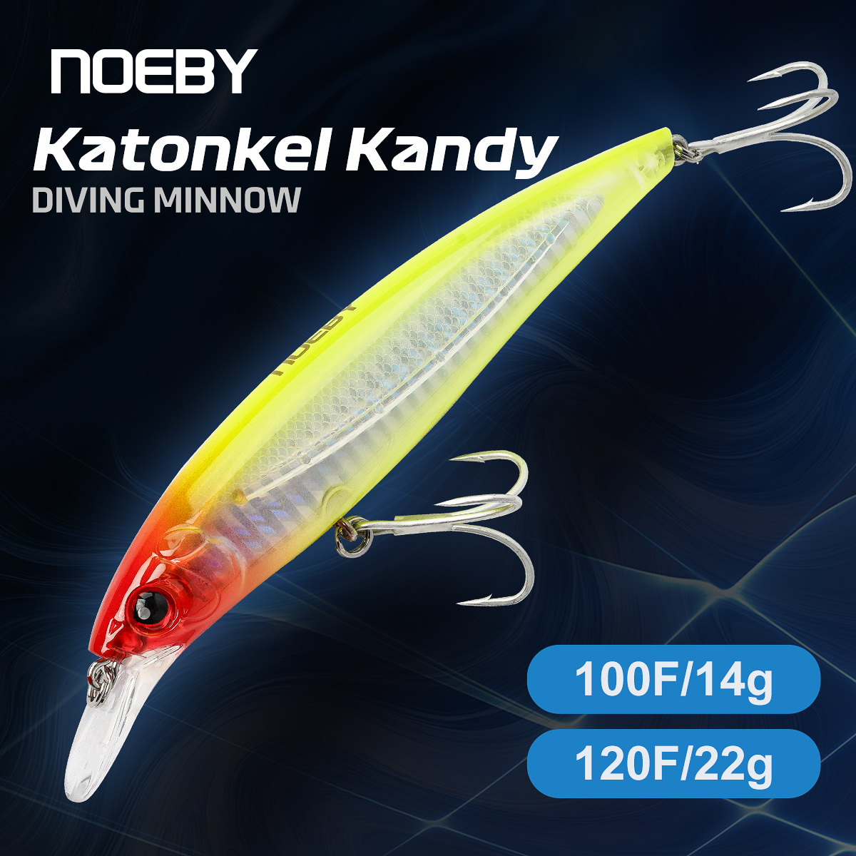 Fishing Lure Topwater - Leurre de pêche NOEBY Minnow 100mm