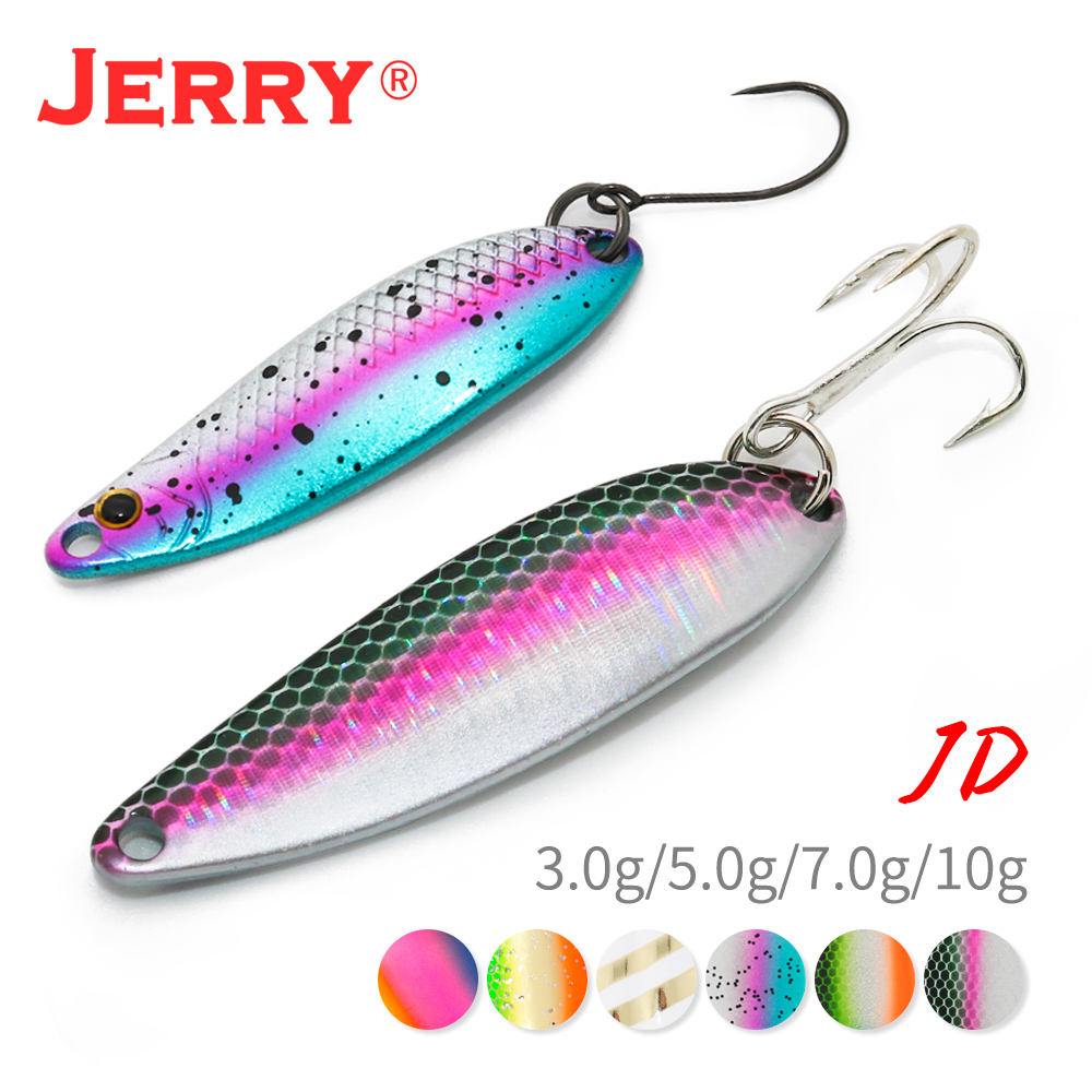 Fishing Lure Spoon - JJD-Appât Élen métal pour la pêche,
