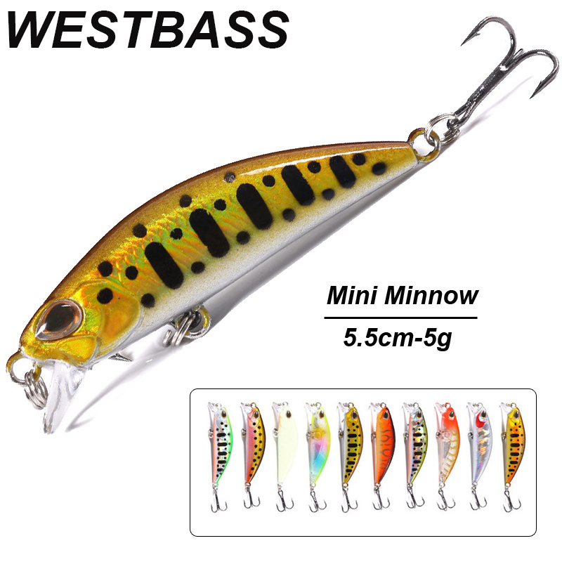 WESTBASS 1PX Micro leurre méné - Fishing Lure Popper avis et prix