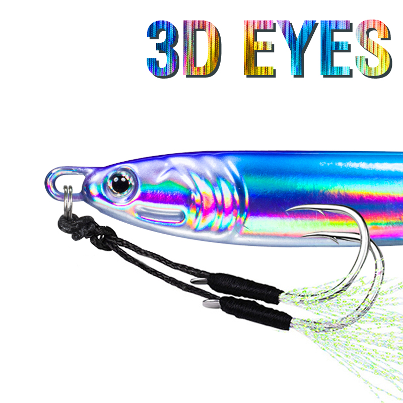 7 pièces 40g 60g 80g 100g lumi - Fishing Lure Spoon avis et prix