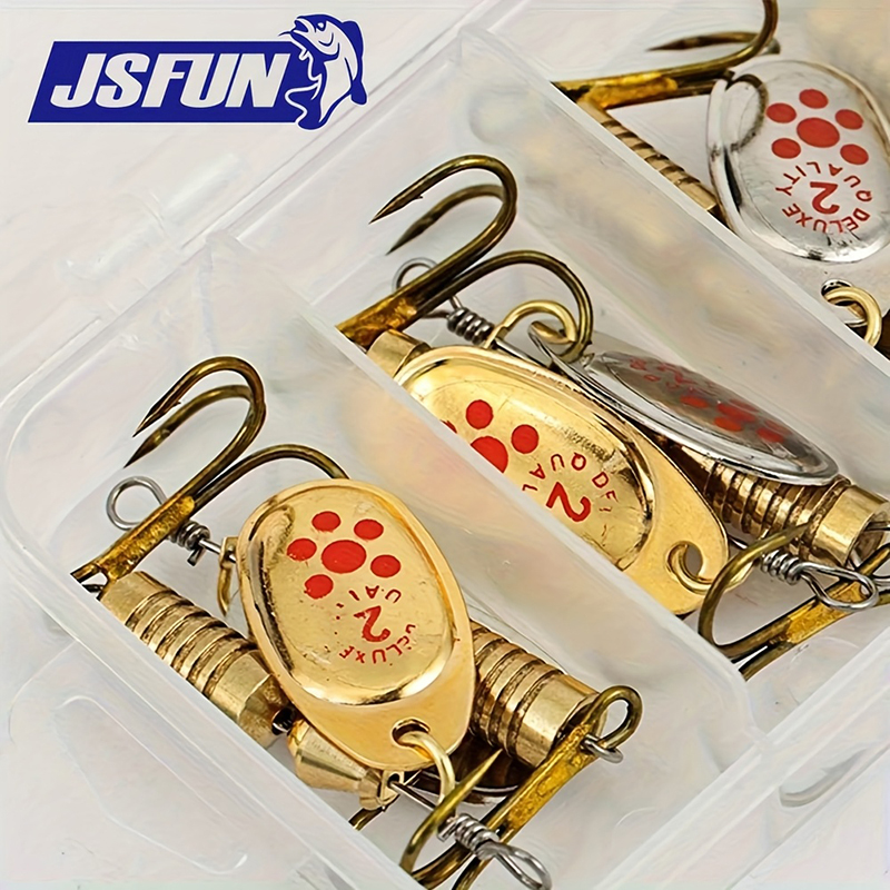 JSFUN Ensemble de 10 leurres r - Fishing Lure Blade Bait avis et prix