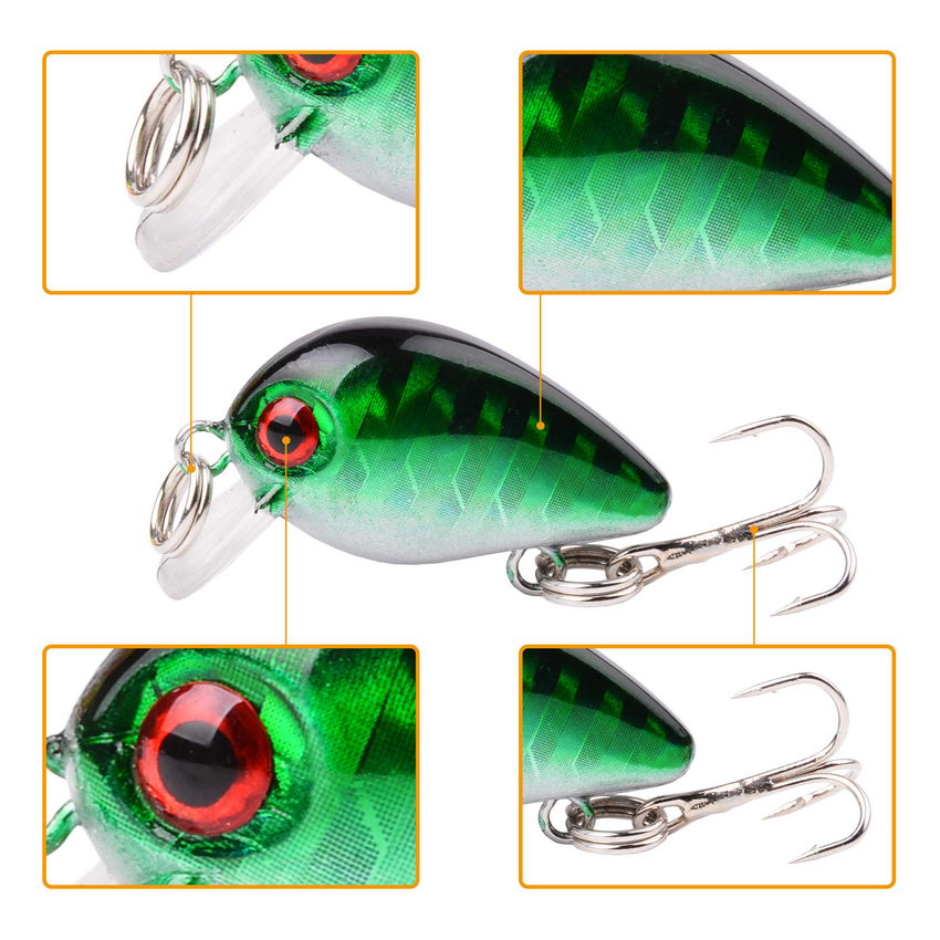 Mini leurres de pêche flottant - Fishing Lure Topwater avis et prix
